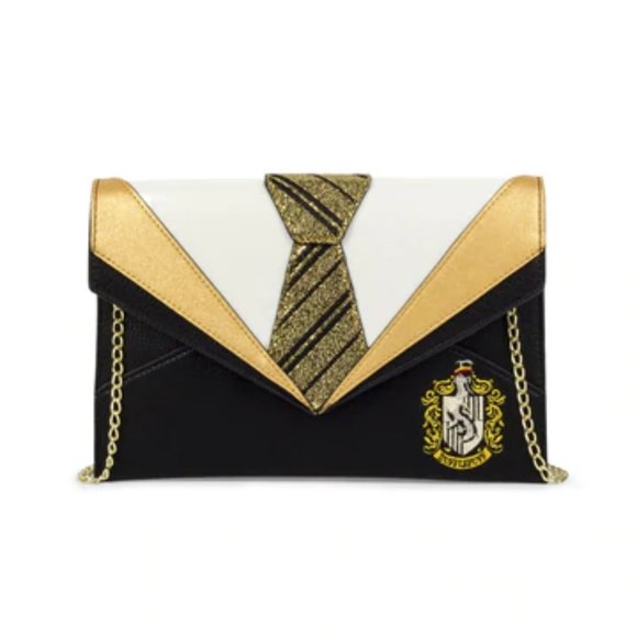 Harry Potter - Danielle Nicole - Uniform Clutch w/ Gold Shoulder Chain - Picture 1 of 4